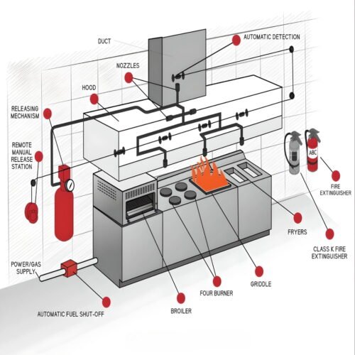 Kitchen Fire Suppression System Project