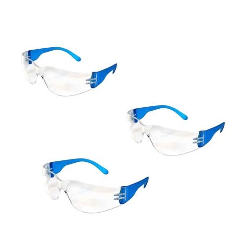 UDYOGI – ISI MARKED Safety Goggles with UV Protection | Anti-Scratch Coating (Pack of 3 Piece)