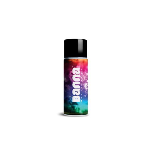 BANNA - Heat Resistant Upto 600 Degrees Spray Can 440ML | Matte Black