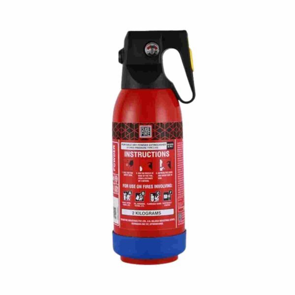 CEASEFIRE - 2kg | ABC Powder MAP90 Fire Extinguisher MS SP Red (Gun Housing)