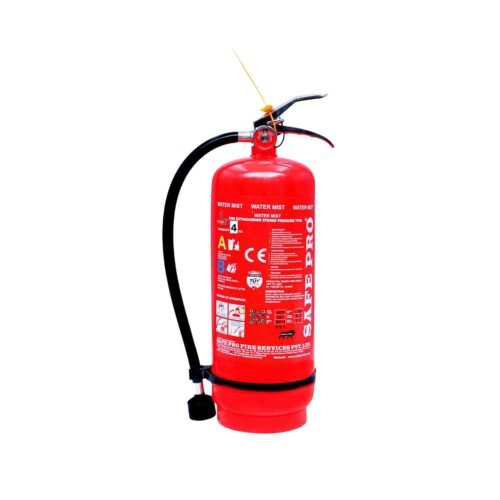 SAFEPRO – 4Ltr Water Mist Fire Extinguisher | SPF – 4WM