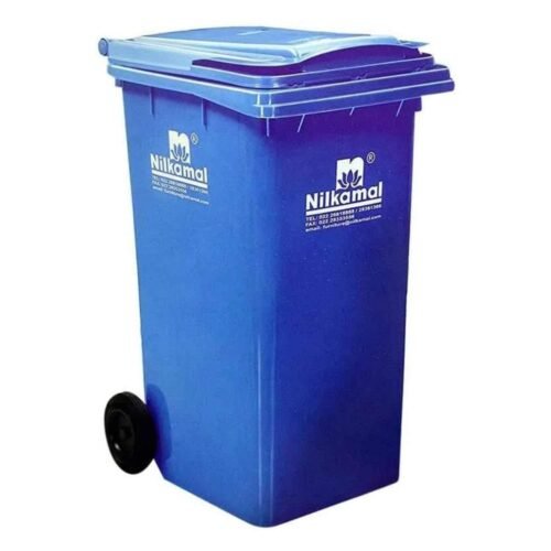 NILKAMAL – 240L Virgin Plastic Wheel Dustbin MODEL-WB240L