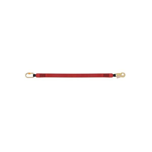 Karam Restraint Webbing Lanyard (44mm) with One Side Karabiner and Other Side Hook