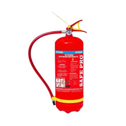 SAFEPRO – 4LTR K-Type MS Kitchen Fire Extinguisher SPF-4L