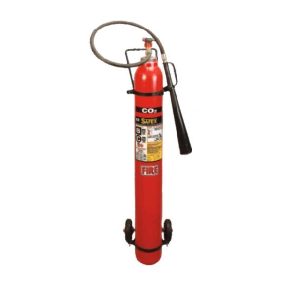 Buy Safex Co2 Trolley Mounted Fire Extinguisher 9kg