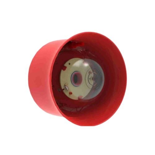 HOCHIKI – Wall Sounder Beacon | Red case white LEDs