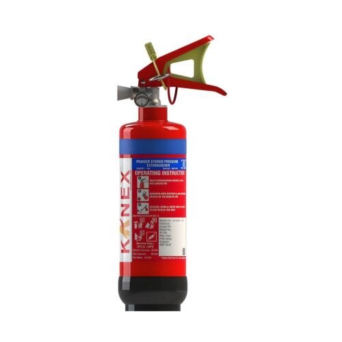 KANEX – 1 Kg ABC Fire Extinguisher | MAP 90 | Portable Stored Pressure | High Quality