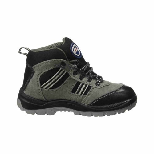 ALLENCOOPER – AC 1157 | High Ankle Steel Toe Safety Shoe | Grey