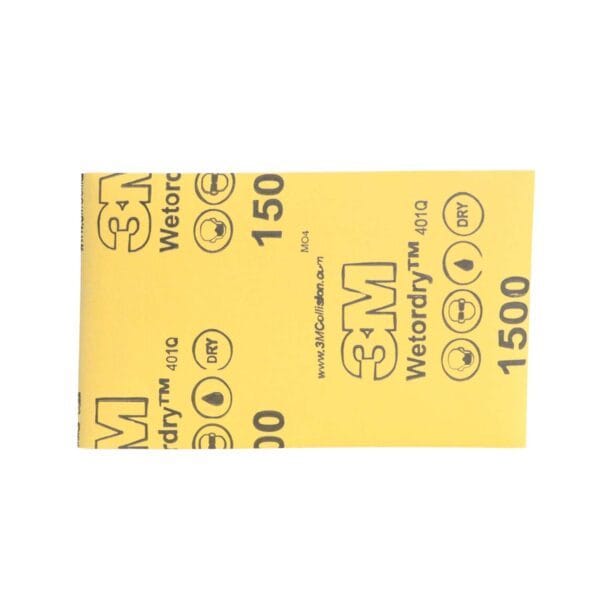 3M - 401Q | Wetordry Abrasive Sheets | P 1500 | Pack Of 5