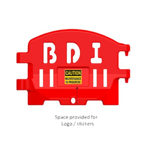 BDI – 2 Meter | Model 2 | Barricade | BDRSRBRD0009 | Red