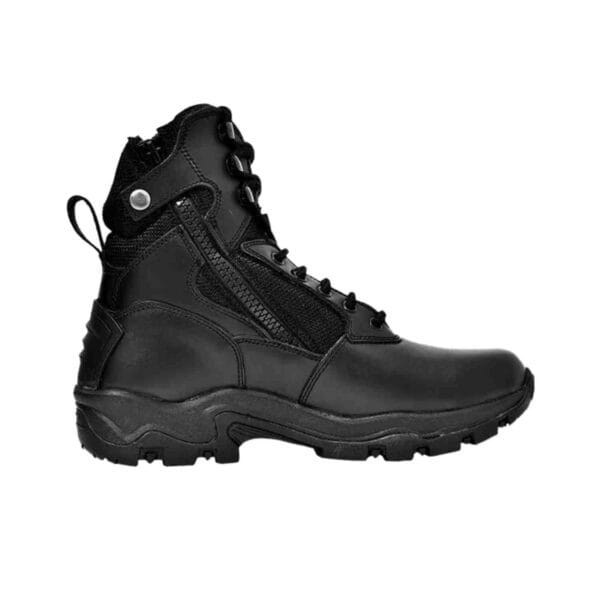 ALLENCOOPER - 6053 | Zipper Combat Safety Boot |‎ Black