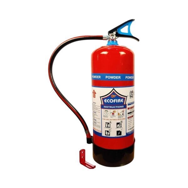 ECOFIRE - 9Kg ABC Powder Type Fire Extinguisher (Red | Black)