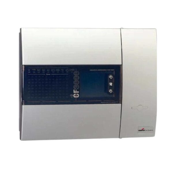 EATON - CF30002GEB | (DF60002GEB | FX60002GEB) | 2 Loop Addressable Fire Alarm Panel With Extended Battery (DF60002GEB | FX60002GEB)