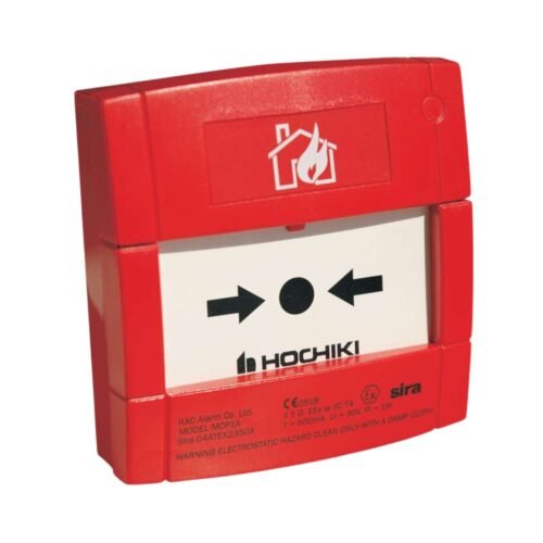 HOCHIKI – Intrinsically Safe Conventional Call Point with Black Box | Red