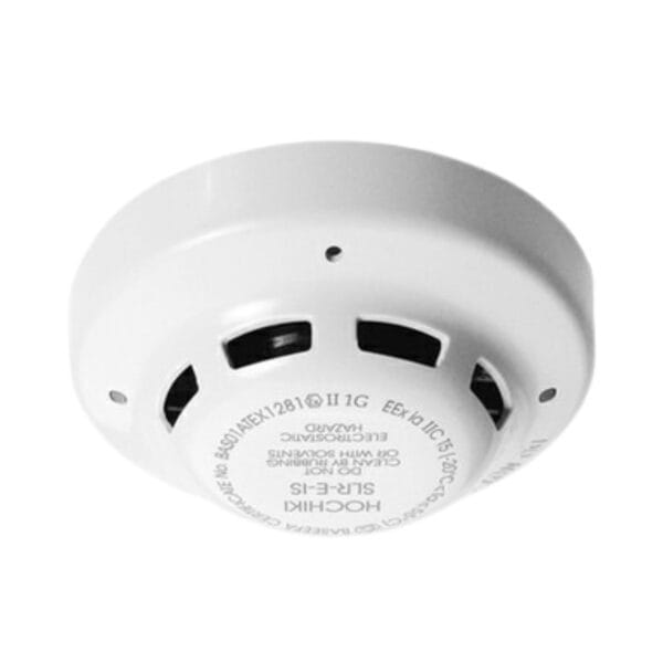 HOCHIKI - SLR-E-IS I Intrinsically Safe Photoelectric Smoke Detector | White Case