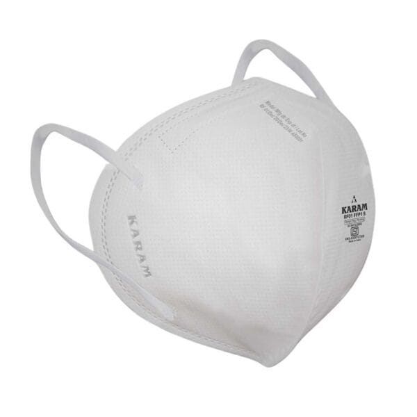 KARAM - RF01 | FFP1S Disposable Face Respirator With Ear Loops | 100 Pieces