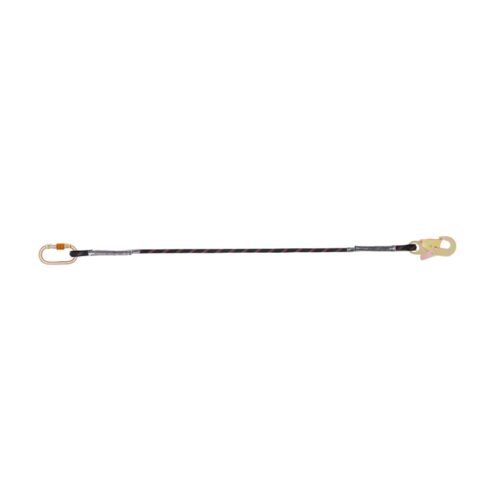 KARAM – Restraint Kernmantle Rope Lanyard with One Side Karabiner and Other Side Hook