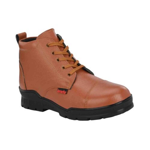 KAVACHA – Pure Leather Police Shoe SG 904 With PU (Polyurethane) Sole (Tan)