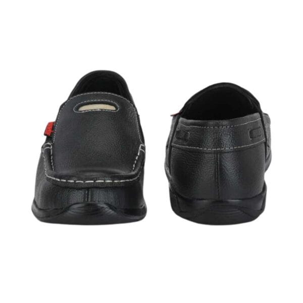 KAVACHA - Pure Leather Steel Toe Safety Shoe | S67 Boat Shoes For Men - Image 2