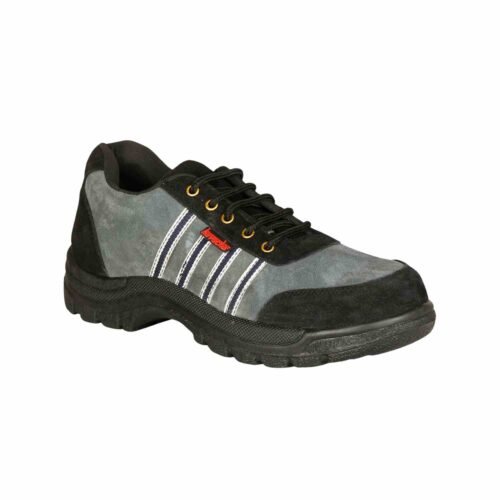 KAVACHA – S75 | Suede Leather Steel Toe Safety Shoes | PVC Sole