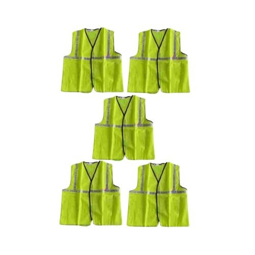 KTAUTOMATION – Reflector Safety Jacket | Green | Pack Of 5