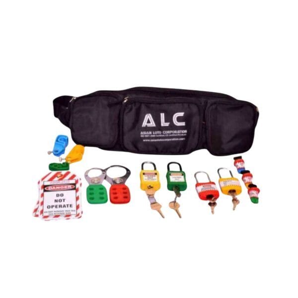 ASIANLOTO - Lockout Safety Personal Electrical Lockout Kit (Waist) | ALC-KT13