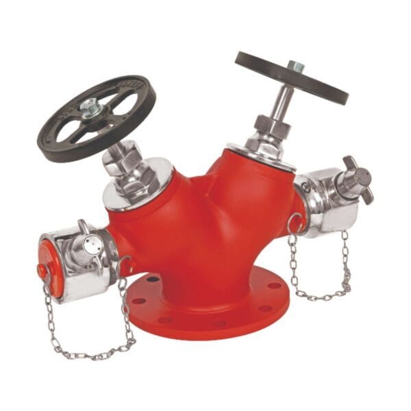 Newage Double headed Landing Valve stainless steel