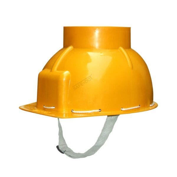 SAFEDOT - Loader Safety Helmet With Ratchet Adjustment & 6 Point Cradle Construction Worker Hdpe Hat Personal Protective Equipment - Image 2