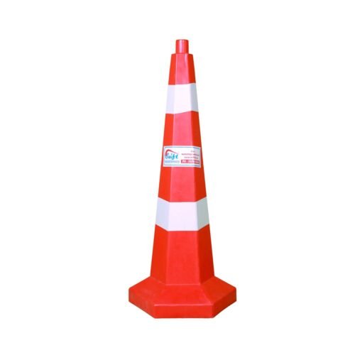 SWIFT – RS-TC1000HX | LLDPE Hexagonal Base Traffic Cones | 1000mm