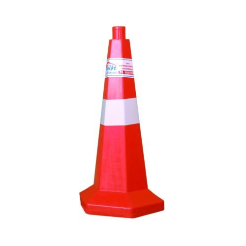 SWIFT – RS-TC750HX | LLDPE Hexagonal Base Traffic Cones | 750mm