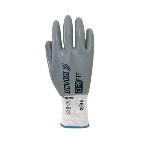 UDYOGI – Drifit | Polyester Liner Heavy Nitrile Fully Coated Safety Gloves