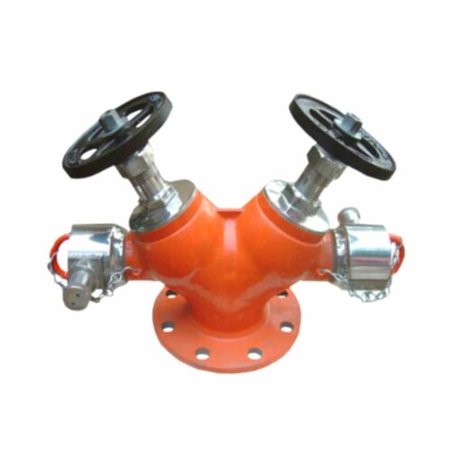 ESSEL – Type B 63mm | Oblique Double Hydrant Valve | Stainless Steel