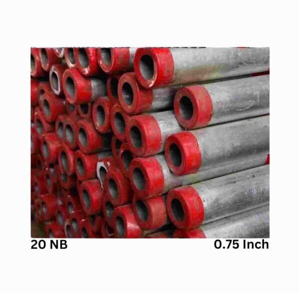APOLLO - 20 NB | GI Round Pipe | Heavy Series | 0.75 Inch | C Class | Per Meter