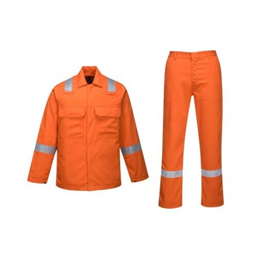 PORTWEST – BZ13-BZ14 | Bizweld Iona Jacket & Iona Trouser Set | Orange