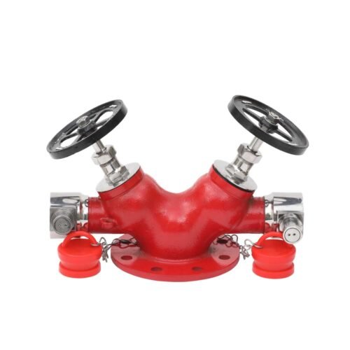 BHAVI – 63mm SS-202 Double Headed Hydrant Valve