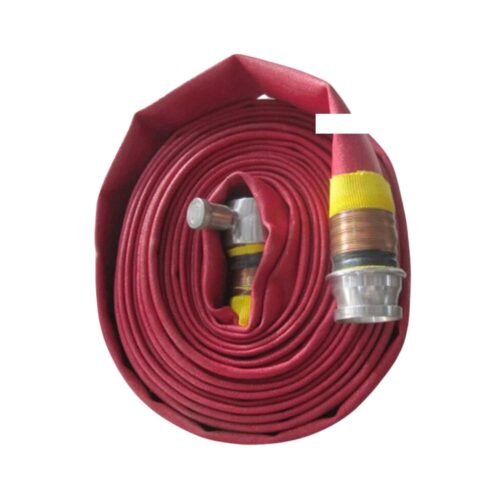 NEWAGE – 63mm X 15mtr PREMIER EXTRA With SS Coupling Non Percolating Flexible Fire Hose | Type 2 | ISI Mark