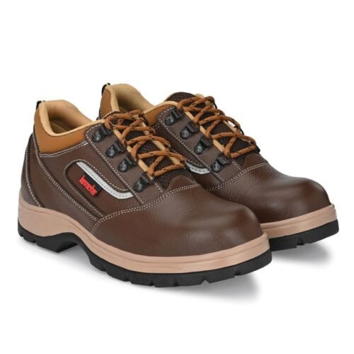 KAVACHA – S122 Pure Leather Steel Toe Safety Shoe With Airmix Sole