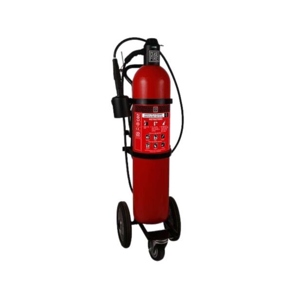 Ceasefire 22.5Kg CO2 MS Fire Extinguisher with wheel