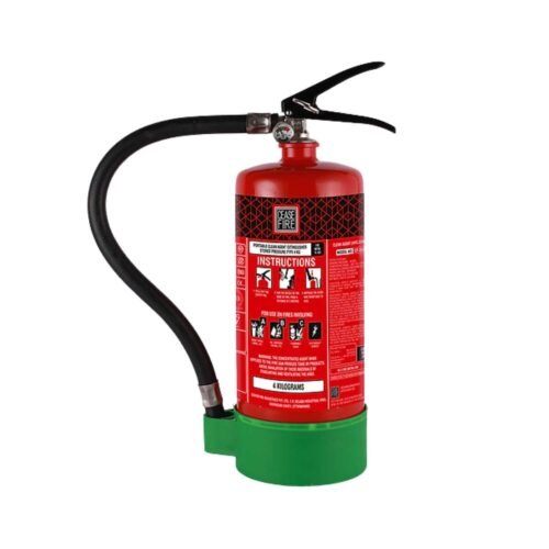 CEASEFIRE – 4kg | HFC 123 Clean Agent Fire Extinguisher MS SP Red