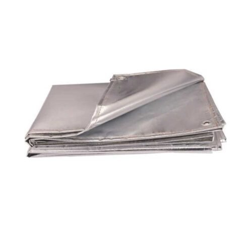 HICARE – 1m X 2m Aluminized Fire Blanket (Kevlar Threaded)