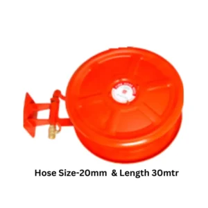 AAAG Swinging Fire Hose Reel Drum With Nozzle (20mm & 25mm, 30m & 40m)