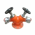 Essel SS Fire Hydrant Landing Valve, 63 mm Oblique (Type A Single & Type B Double) Type B, double outlet