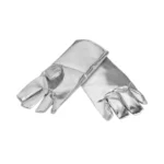 HICARE Aluminized Heat Resistant Gloves (Aluminized Aramid & Alumaster) Alumaster aluminized fiberglass 14 inch