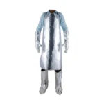 HICARE Heat Resistant Apron (Aluminized & Kevlar, 24×36, 24×48 in) Alumaster Alueco (aluminized fiberglass) 24 x 48 in