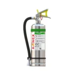 Kanex Clean Agent Fire Extinguisher (HFC-236fa & FE-36 SS Body, 2, 4 & 6 kg) FE-36, stainless steel body 6 kg