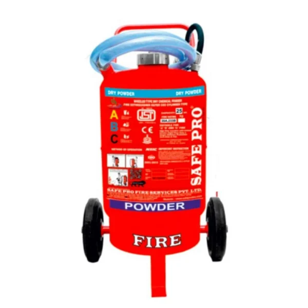 SafePro ABC Trolley Fire Extinguisher (25, 50, 75 kg)