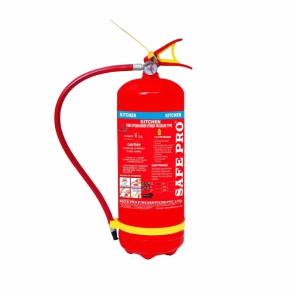 SafePro Kitchen Fire Extinguisher (K Type, Wet Chemical)